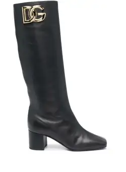 Dolce & Gabbana DOLCE & GABBANA Leather boots Black