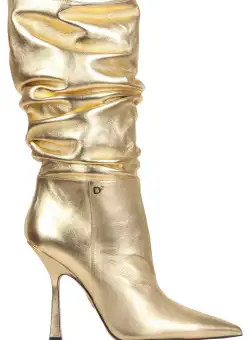 DSQUARED2 Boots With Heel GOLD