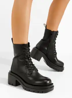 Ghete cu platformă Adoneira negre