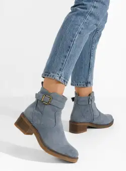 Ghete dama Hazel albastre