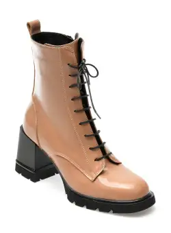 Ghete EPICA gri, 5822008, din piele naturala lacuita