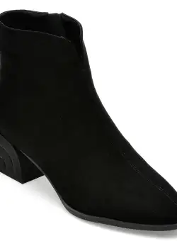 Ghete EPICA negre, WU30019, din piele intoarsa