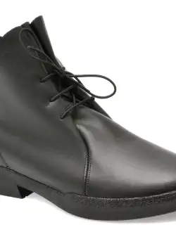 Ghete FLAVIA PASSINI negre, 6044, din piele naturala