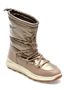 Ghete GEOX gri, D3626E, din material textil