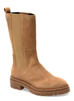 Ghete GEOX maro, D36HRD, din piele intoarsa