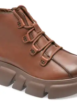 Ghete GRYXX maro, 5130, din piele naturala