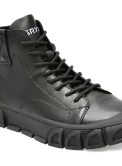 Ghete GRYXX negre, 3035, din piele naturala
