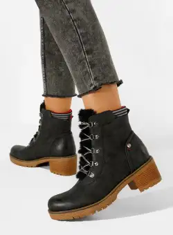 Ghete imblanite dama Adriena negre