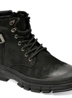 Ghete OTTER negre, M80278E, din nabuc