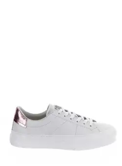 Givenchy GIVENCHY And Metallic Pink City Sport Sneakers WHITE