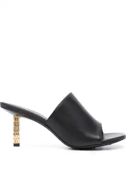 Givenchy GIVENCHY G-Cube leather mules Black
