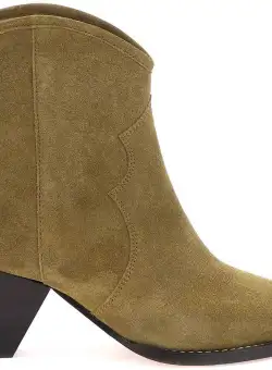 Isabel Marant 'Darizo' Suede Ankle-Boots TAUPE