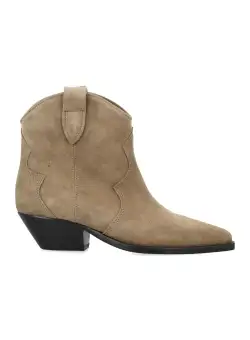 Isabel Marant Dewina leather ankle boots Grey