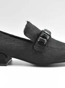 JEANNOT Flat Shoes Black Black