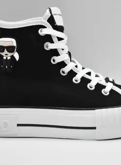 Karl Lagerfeld Flat Shoes Black
