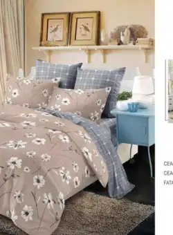 Lenjerie De Pat Finet 6 Piese - Bloem