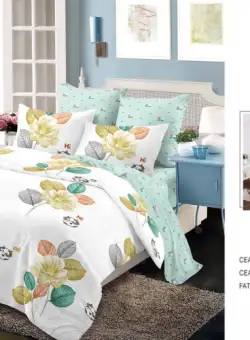 Lenjerie De Pat Finet 6 Piese - Primavara
