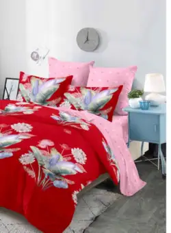 Lenjerie De Pat Finet 6 Piese - Red