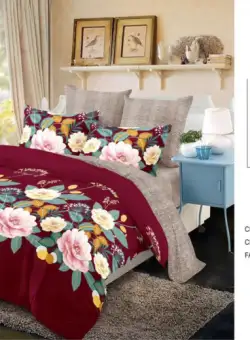 Lenjerie De Pat Finet 6 Piese - Rose