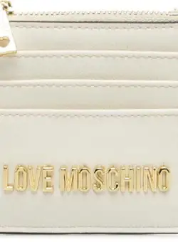 LOVE Moschino Portemmonaie with logo White