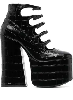 Marc Jacobs MARC JACOBS THE KIKI ANKLE BOOT SHOES BLACK