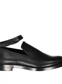Max Mara Max Mara Accessori Lawrie Leather Loafers Black