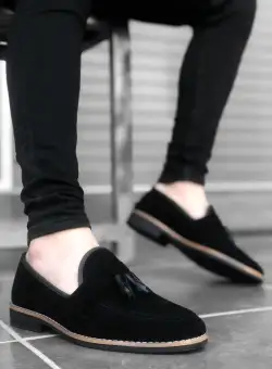 Mocasini barbati negri 12223 A31-2