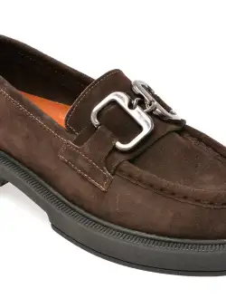 Mocasini GRYXX maro, 544300, din piele intoarsa