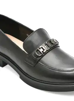 Mocasini GRYXX negri, 20261, din piele naturala