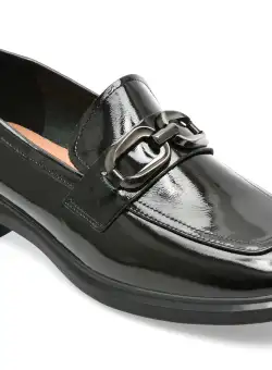 Mocasini GRYXX negri, 23029, din piele naturala lacuita