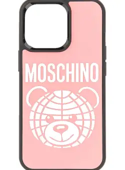 Moschino Iphone 13 Pro Max Teddy Bear Cover PINK