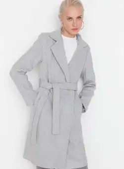 Palton dama gri Matilda