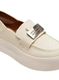 Pantofi casual GRYXX albi, F279, din piele naturala