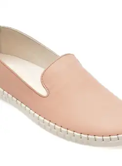 Pantofi casual GRYXX nude, 5001697, din piele naturala