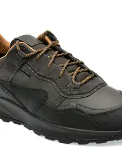 Pantofi GEOX gri, U36EZC, din piele ecologica