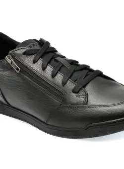 Pantofi GEOX negri, U36FWD, din piele naturala