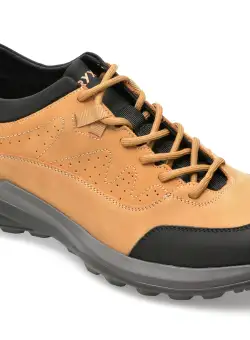 Pantofi GRYXX maro, 51351, din nabuc