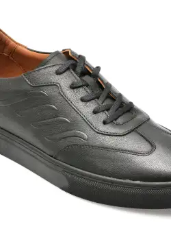 Pantofi GRYXX negri, 163506, din piele naturala