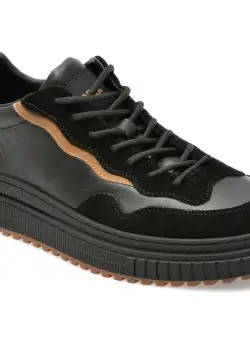 Pantofi GRYXX negri, 7760, din piele naturala