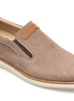 Pantofi OTTER gri, A35, din nabuc