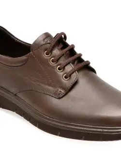 Pantofi OTTER maro, 2804, din piele naturala