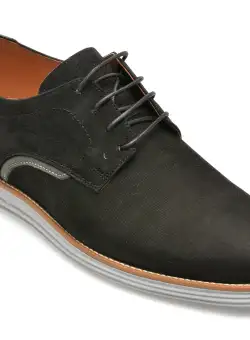 Pantofi OTTER negri, A38, din nabuc