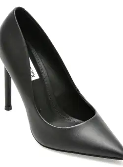 Pantofi Steve Madden negri, VAZE, din piele ecologica