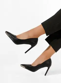 Pantofi stiletto Iasea negri