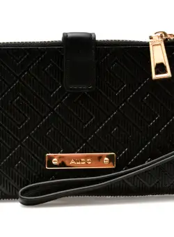 Portofel ALDO negru, 13723490, din piele ecologica