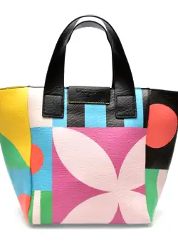 Poseta DESIGUAL neagra, SAXP41, din piele ecologica