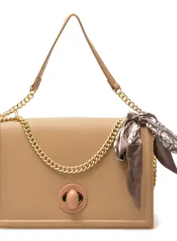 Poseta EPICA bej, 4123, din piele ecologica