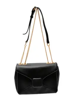 Poseta EPICA neagra, 2022042, din piele naturala