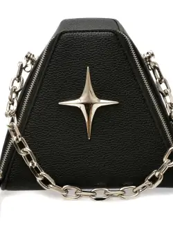 Poseta GRYXX neagra, 1888, din piele ecologica