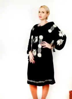 Rochie Brodata Floarea Soarelui 6